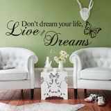 Art Words Quote Wall Sticker