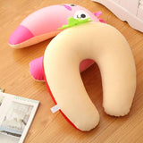 Cartoon U Shaped Office Flight neck travel pillow