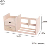 Bookshelf Originality with Drawer