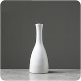 Classic White Ceramic Vase