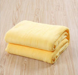 Solid fleece blankets