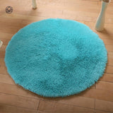 Soft Fluffy Thick Velvet Round Carpet