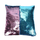 Double Color Reversible Mermaid  Glitter Pillow Case