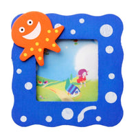 Photo Frame Colorful Wooden Cartoon